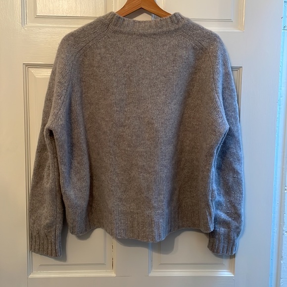 Cop.Copine gray wool sweater - Picture 6 of 6